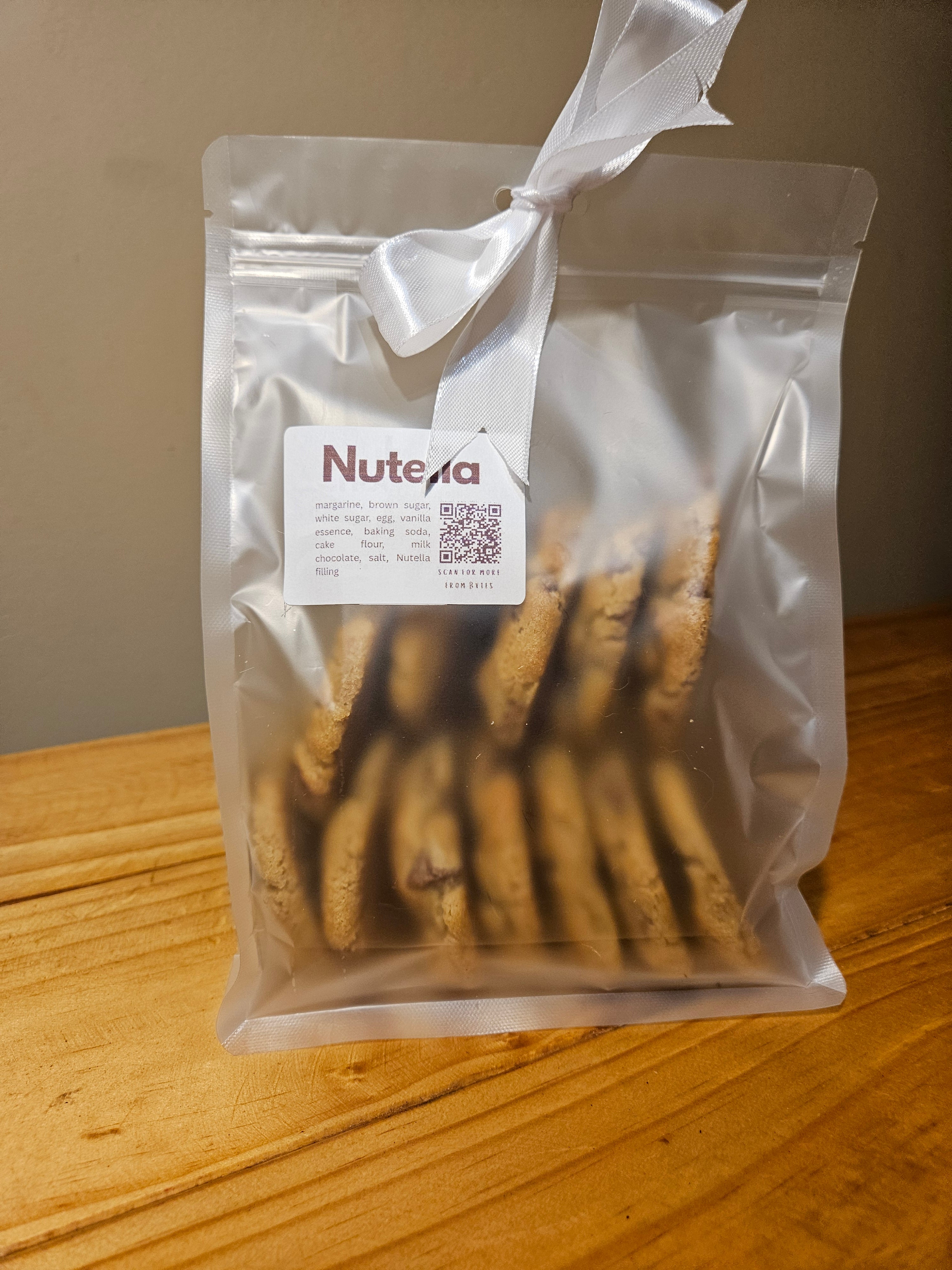 Nutella Choc Chip Cookie